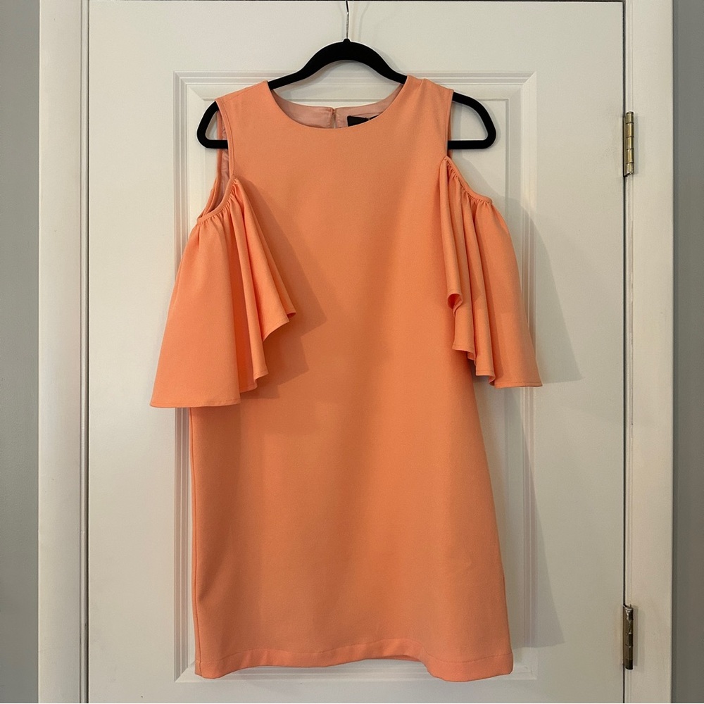 Blaque Label Cold Shoulder Ruffle Dress - Picture 4 of 6